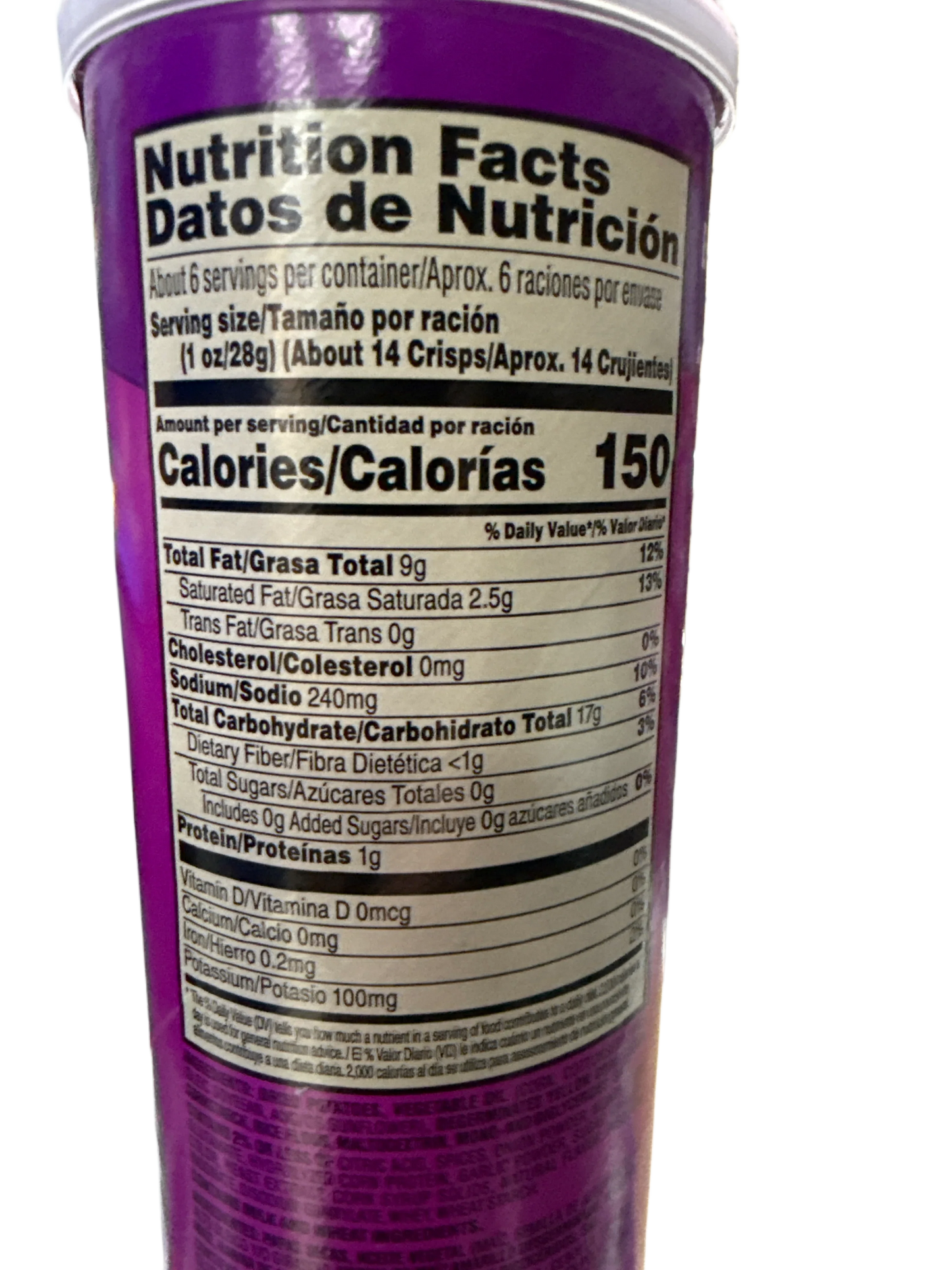 Pringles Limited Edition Carnitas Taco Flavour 158g - U.S Edition