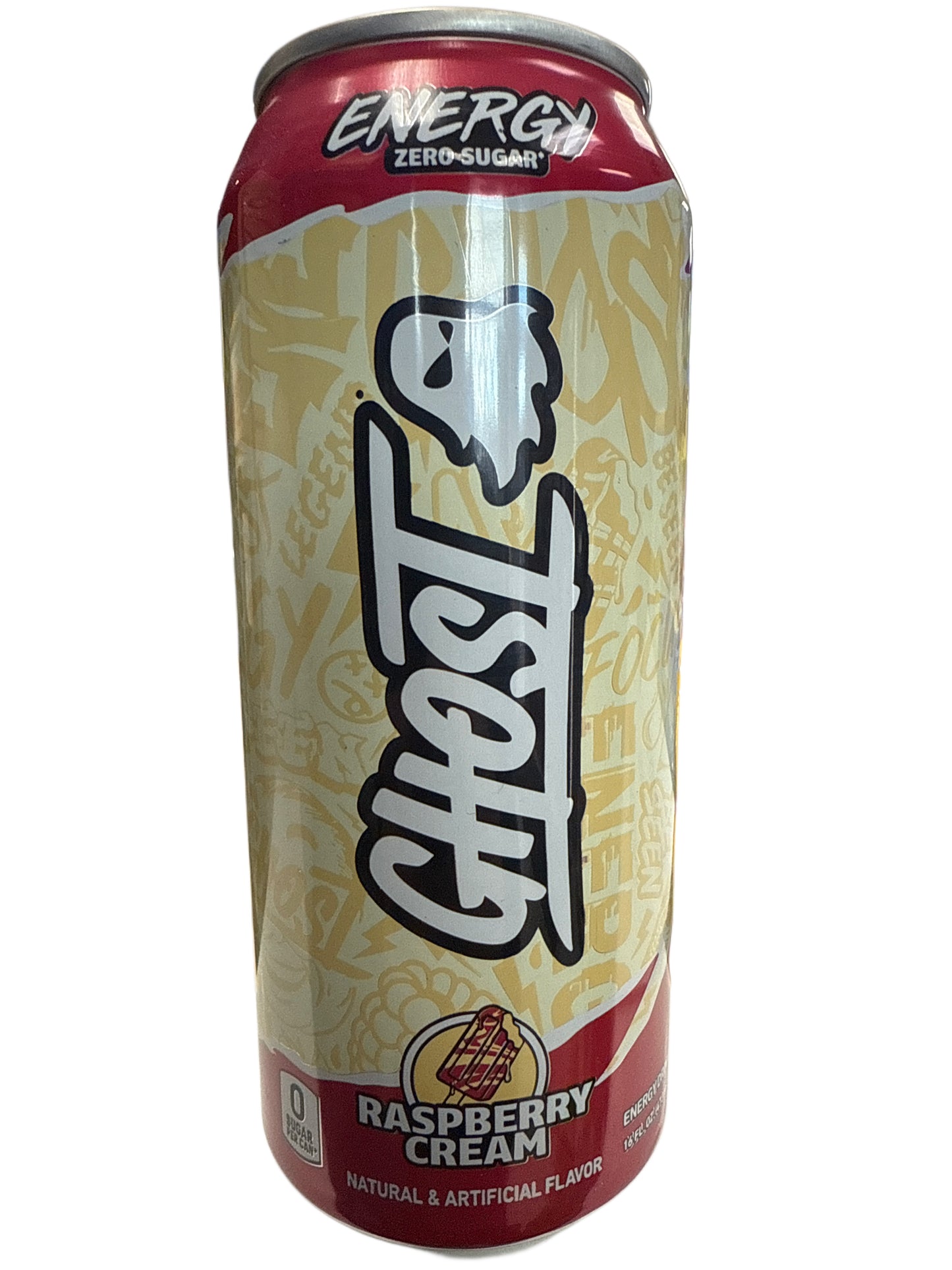 Ghost Zero Sugar Raspberry Cream Energy Drink 473ML - U.S Edition