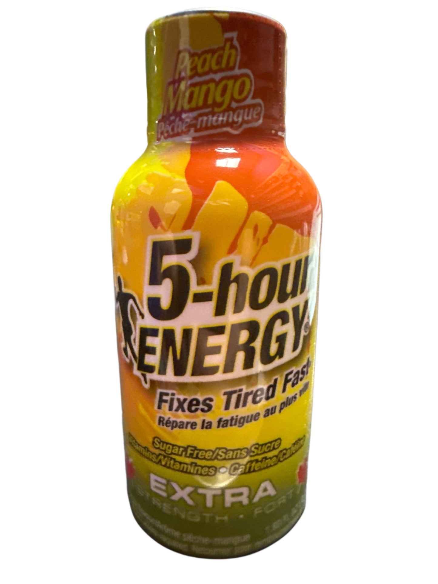 5 Hour Energy Extra Peach Mango Flavor 57ML - U.S Edition