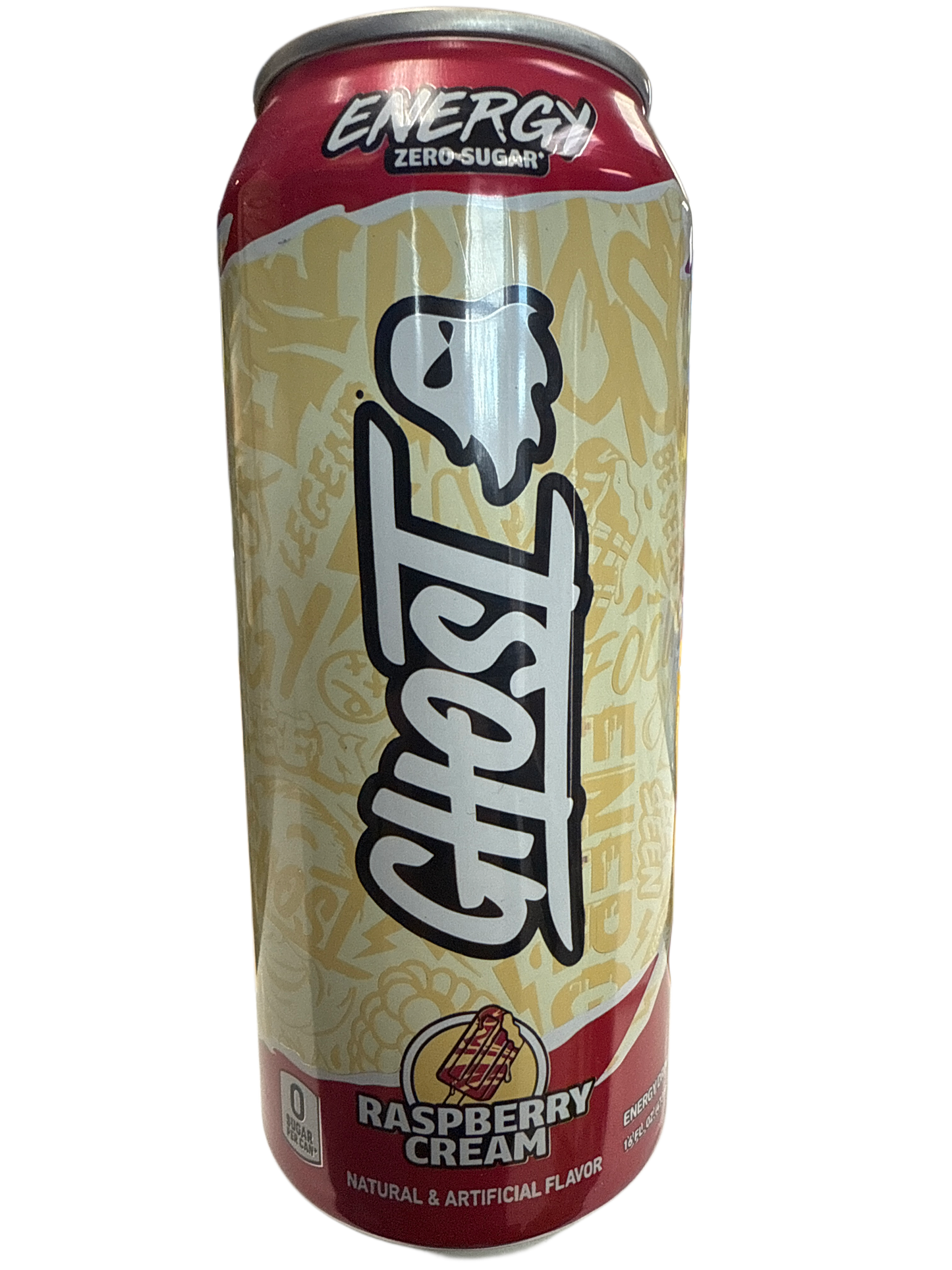 Ghost Zero Sugar Raspberry Cream Energy Drink 473ML - U.S Edition