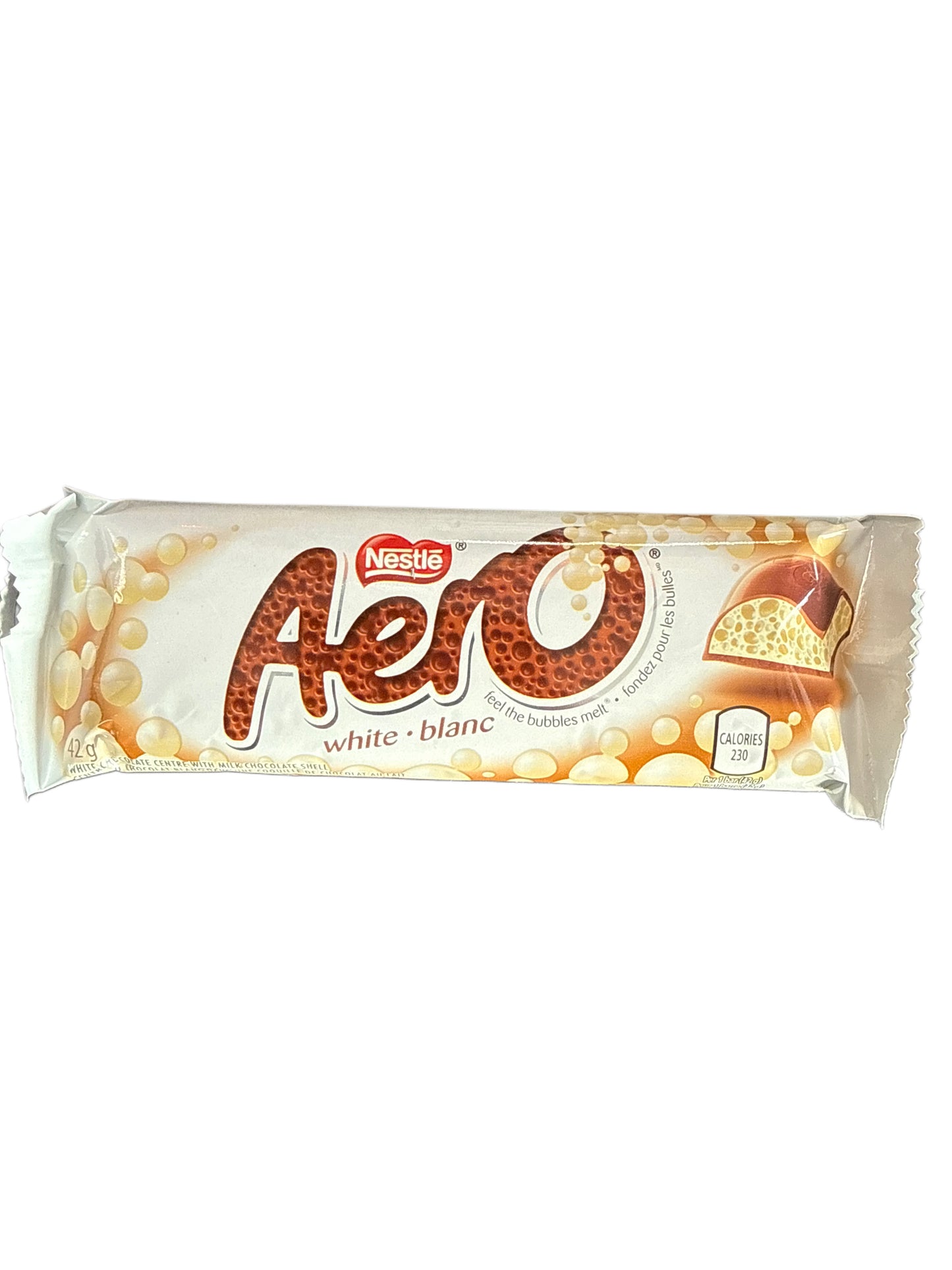 एरो सफेद चॉकलेट बार 42ग्राम - कनाडाई संस्करण