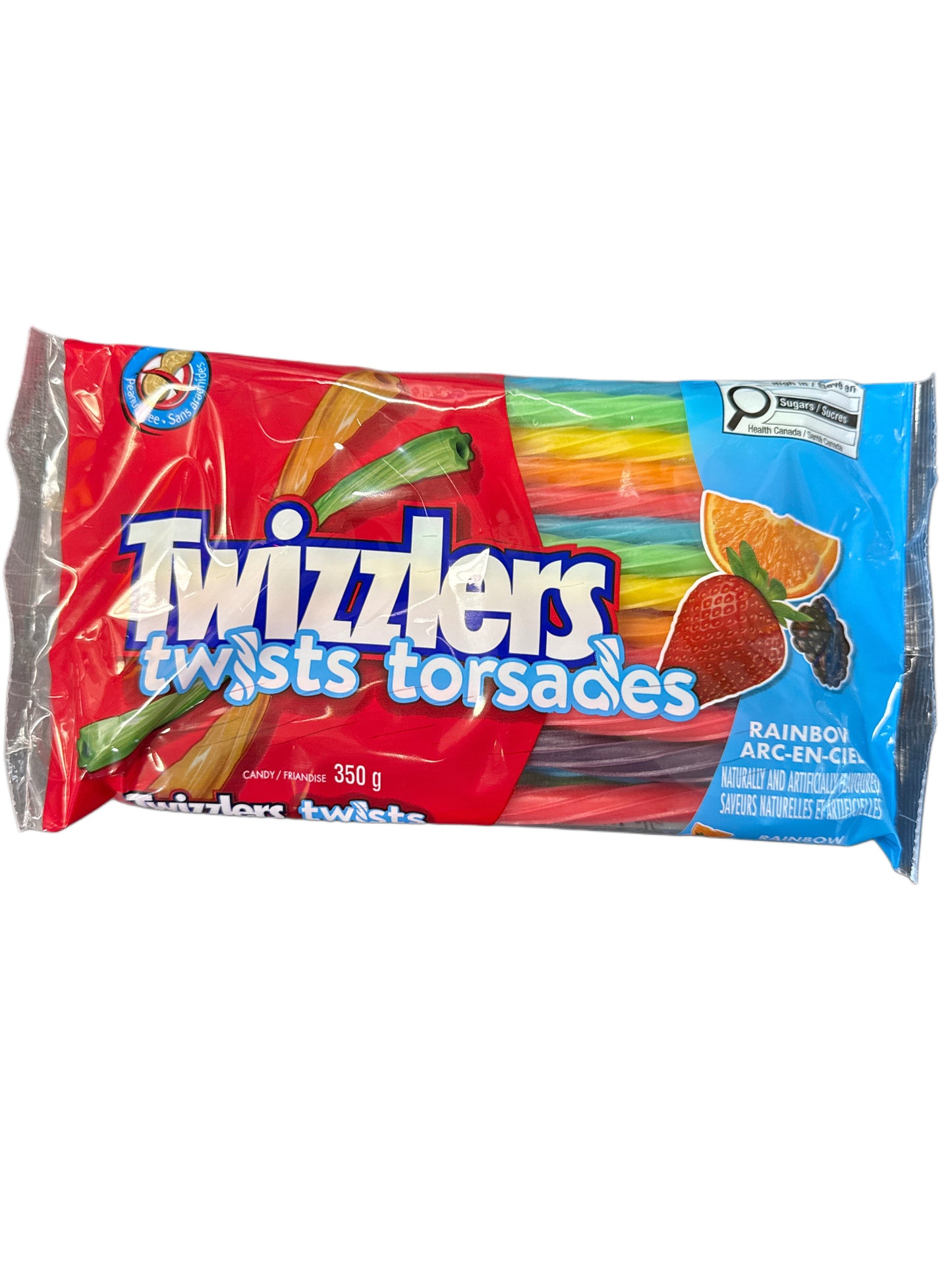 Twizzlers Rainbow Twists 350G - Canadian Edition