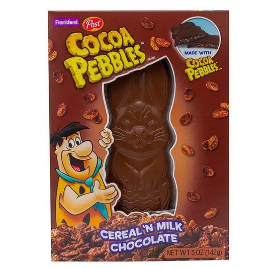 Cocoa Pebbles Cereal 'N Milk Easter Bunny - Extreme Snacks