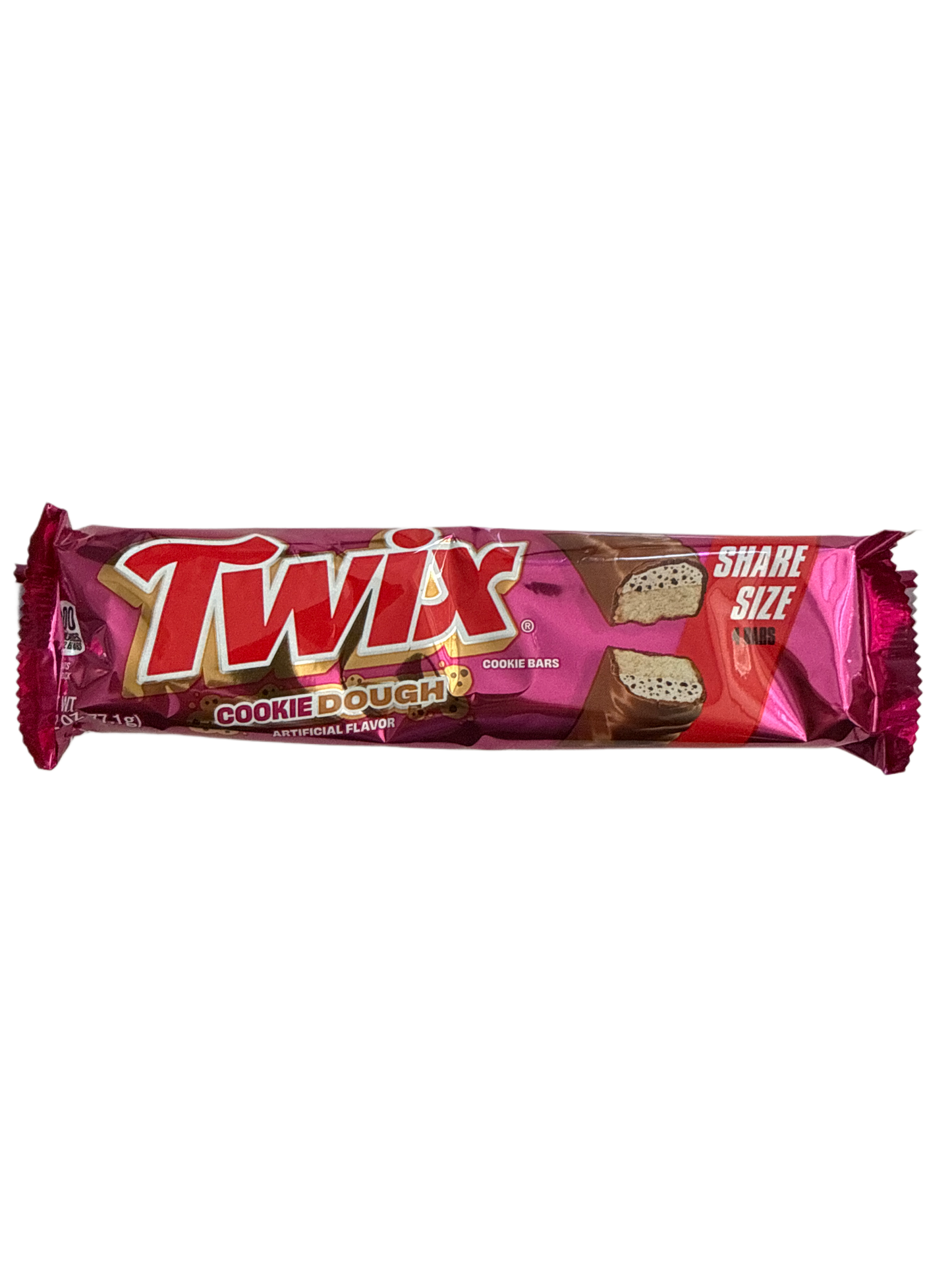 Barra de Galleta de Masa para Galletas Twix Tamaño para Compartir 79.9G - Edición EE. UU.