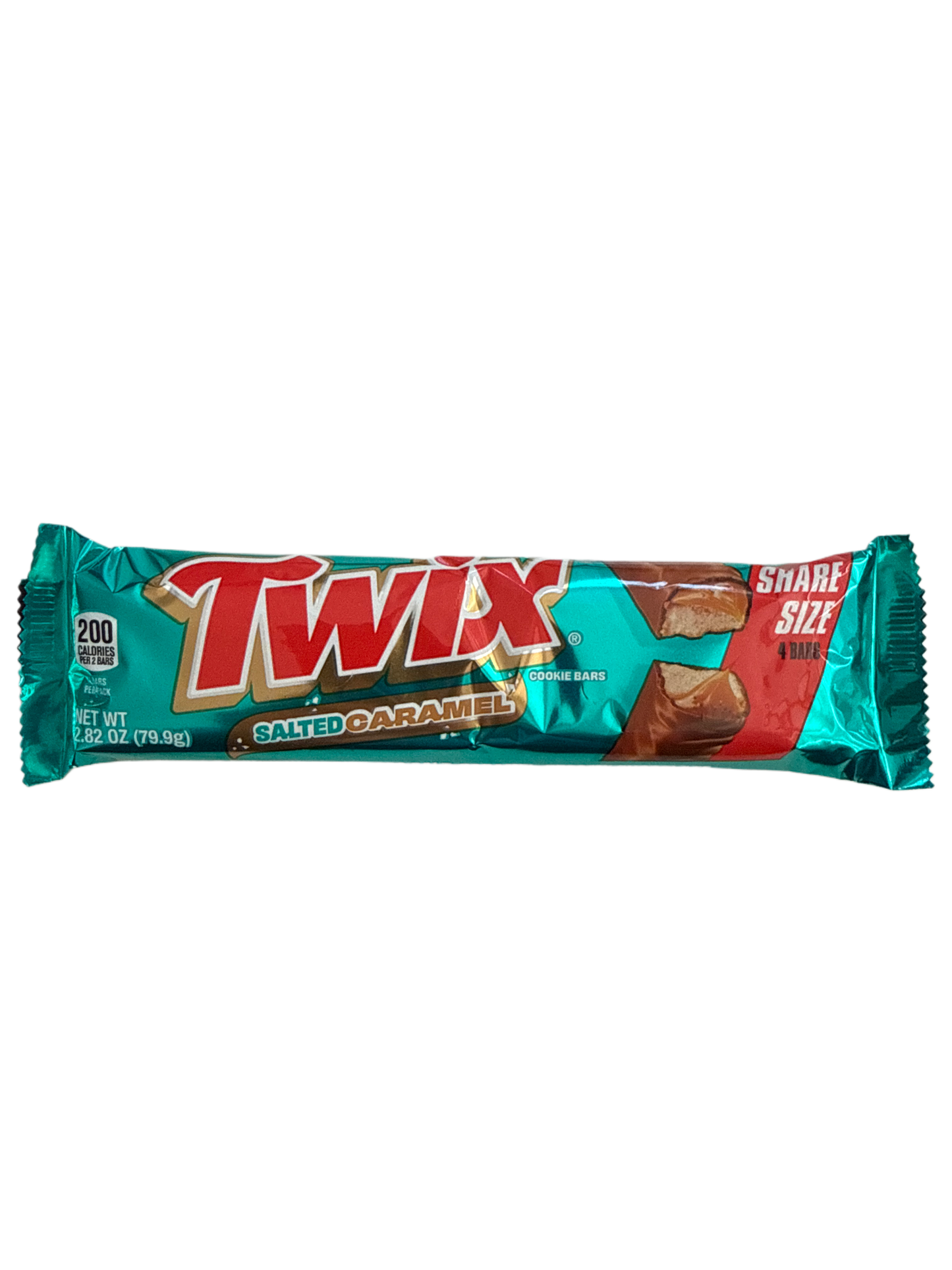 Twix Salted Caramel Share Size Cookie Bar 79.9G - U.S Edition
