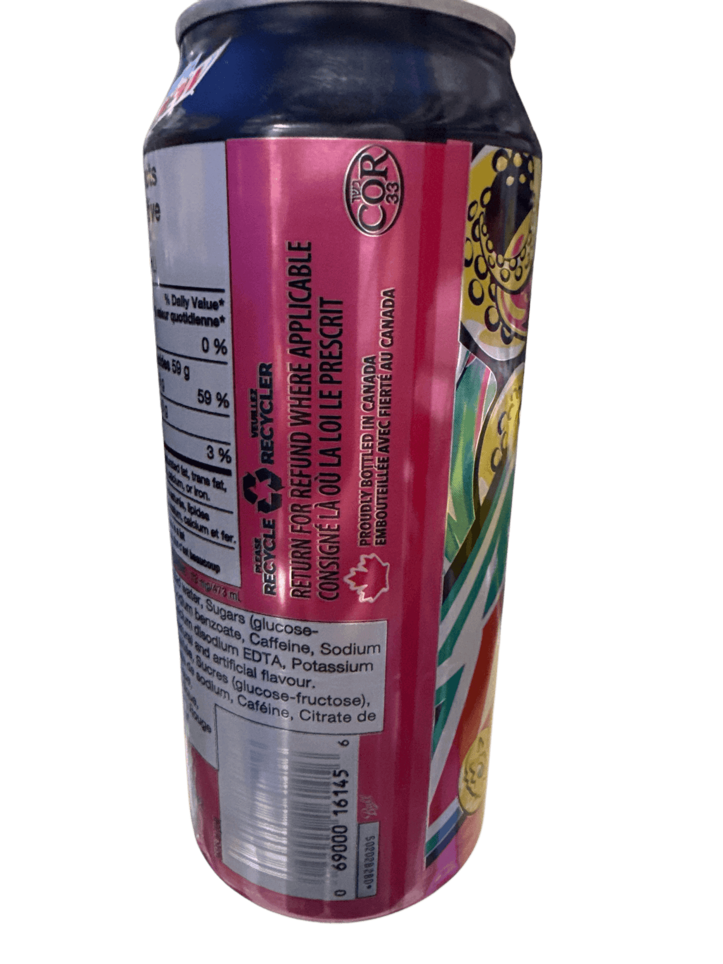 Mountain Dew Baja Reef Break Punch Flavoured Can 473ML - U.S Edition