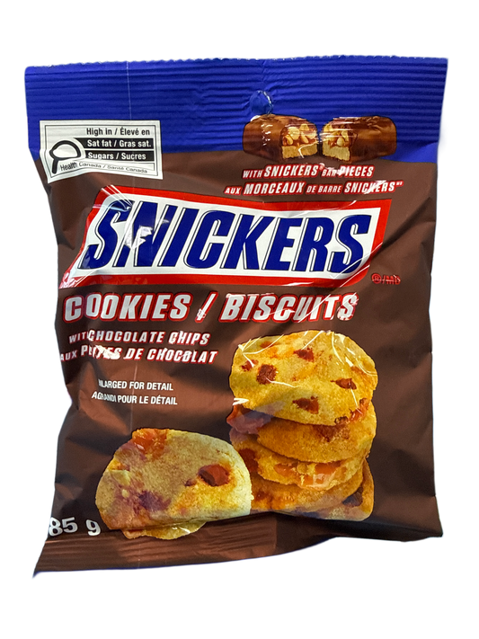 Snickers Cookies With Chocolate Chips 85G - Canadian Edition