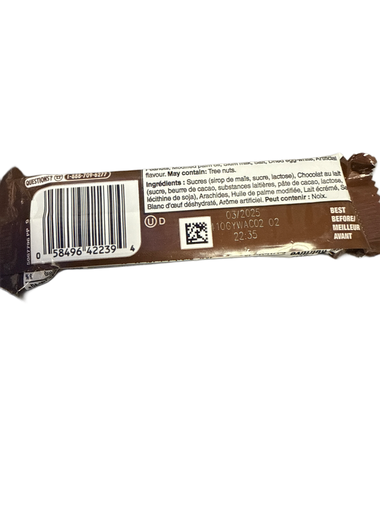 Snickers Chocolat Original 52G - Édition Canadienne