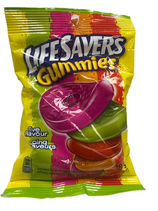 Life Savers Gummies Original 180G - Édition Canadienne