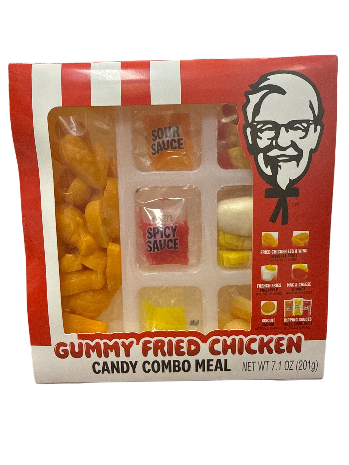 KFC Gummy Fried Chicken Gummy Candy 201G - U.S Edition