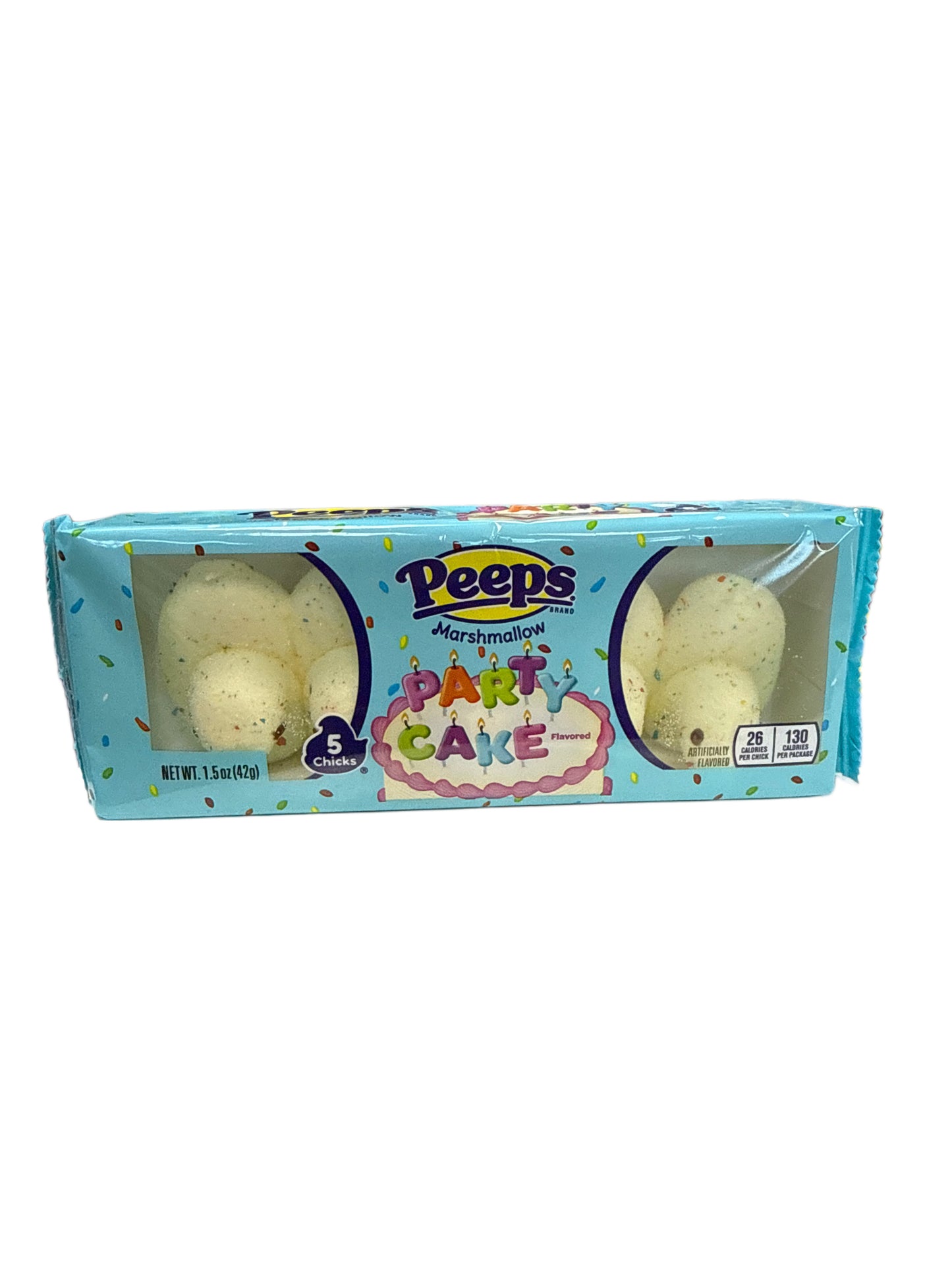 Peeps Party Cake Flavoured Easter Marshmallows 42G - U.S Edition