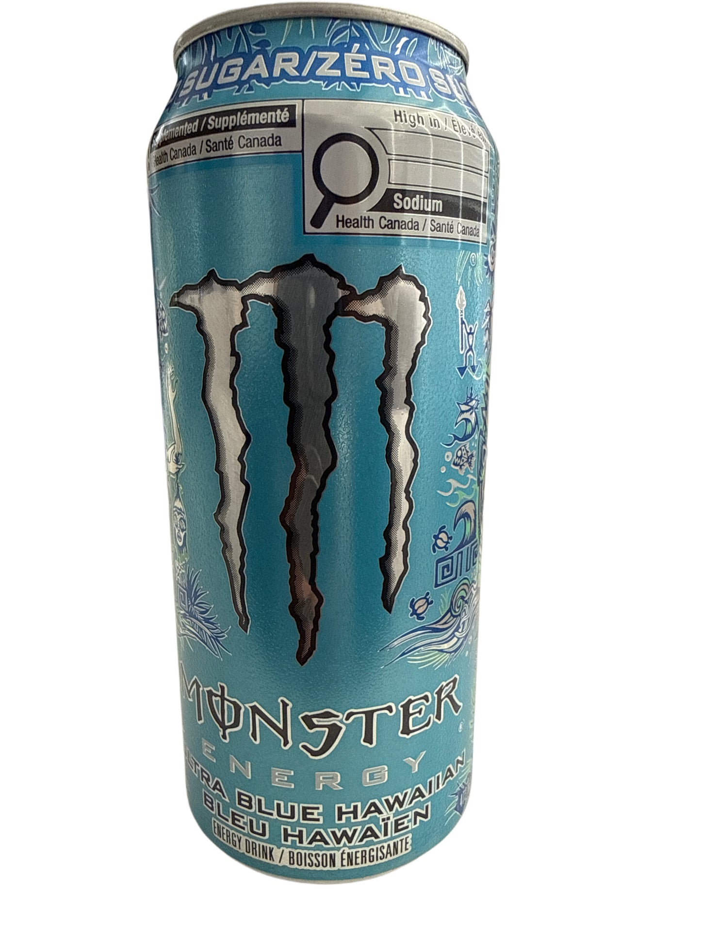 Monster Zero Energy Ultra Blue Hawaiian 473ML - Canadian Edition