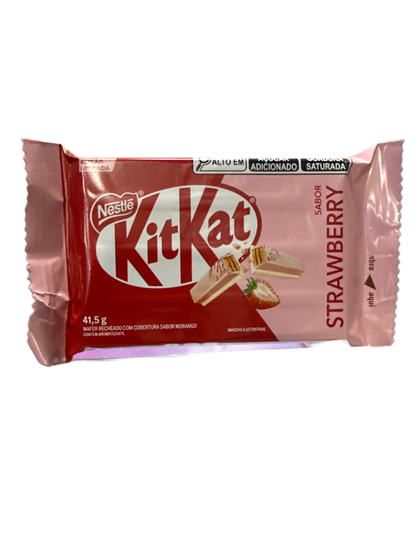 Kit Kat Strawberry 41.5G - Brazil Edition
