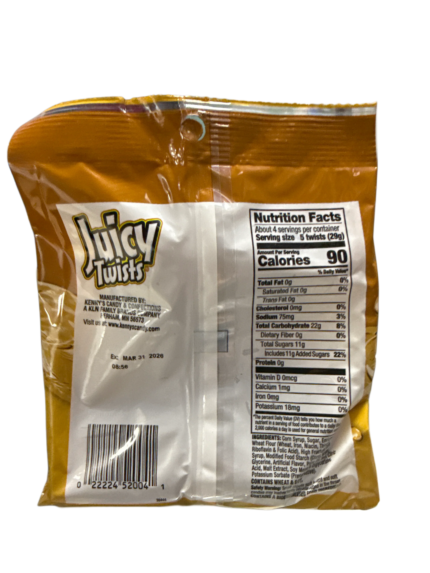 Juicy Twists Root Beer Flavour Candy 113G - U.S Edition