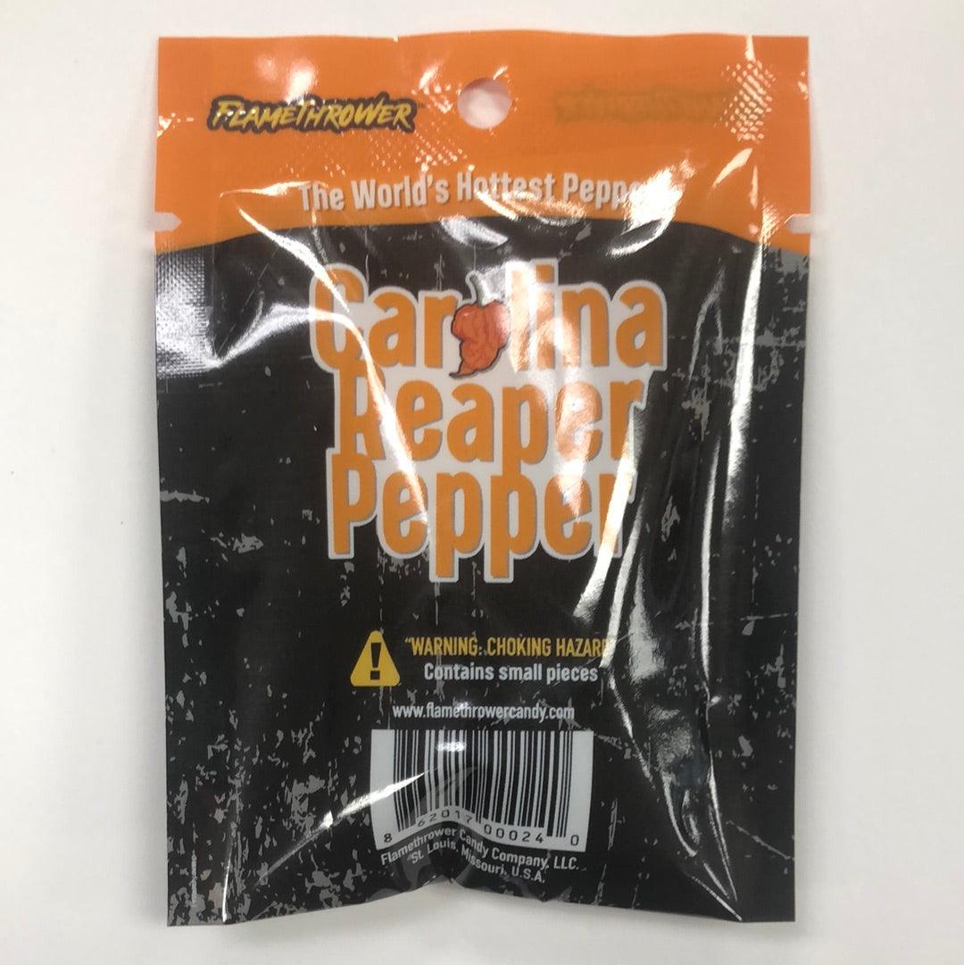 Flamethrower - Whole Dried Carolina Reaper Pepper - Extreme Snacks