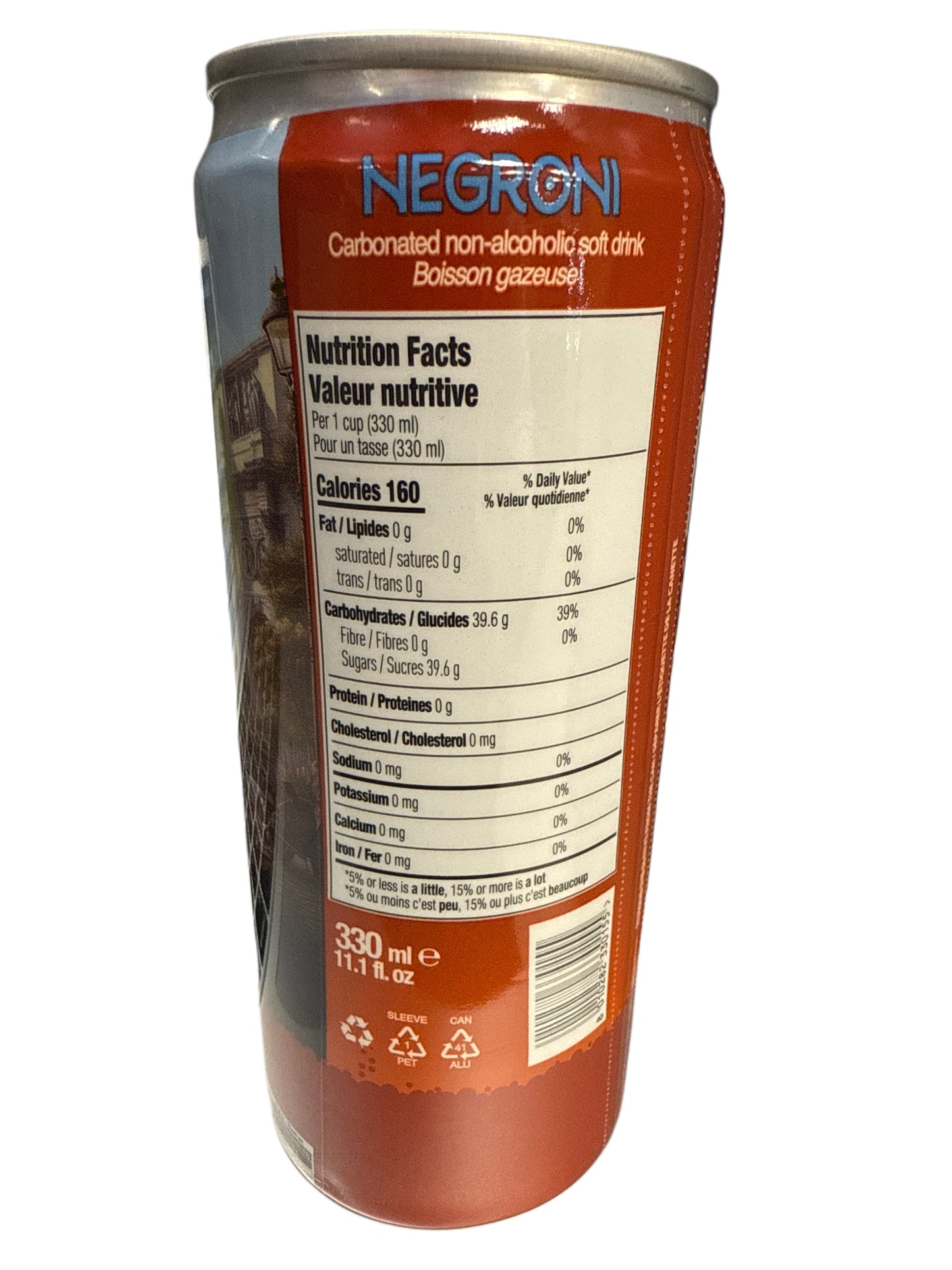 La Dolce Vita Negroni Soda 330ML - Italienische Ausgabe