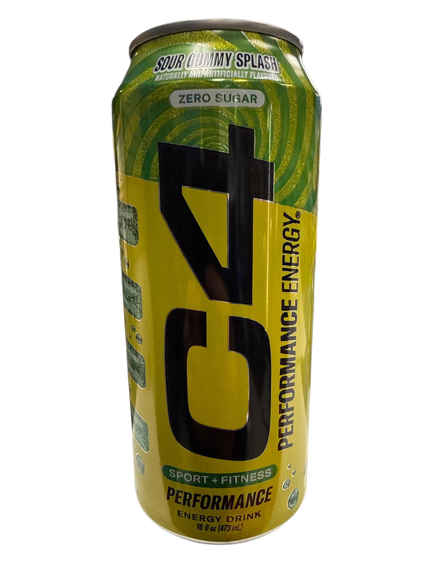 مشروب طاقة بنكهة الحلوى الحامضة الخالية من السكر سي4 سبلاتش 473 مل - النسخة الأمريكية