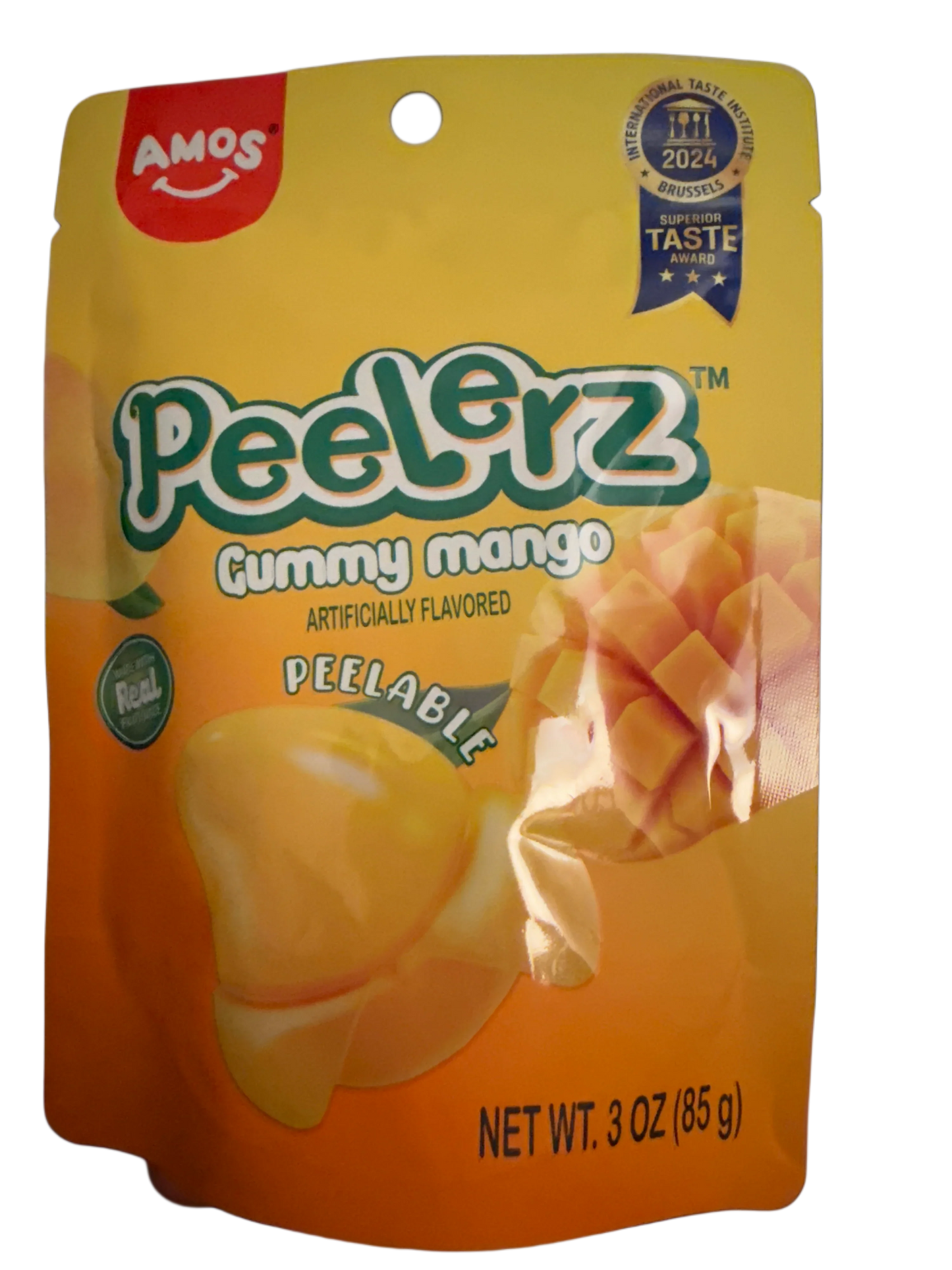 Amos Peelerz Gummy Mango 85G - U.S Edition