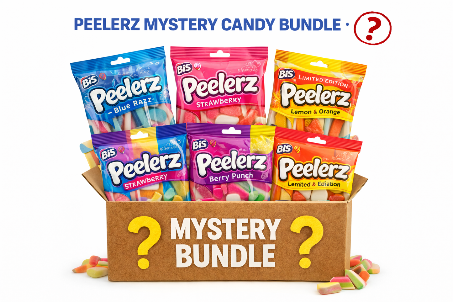 Peelerz Candy Mystery Bundle — 5 Pack