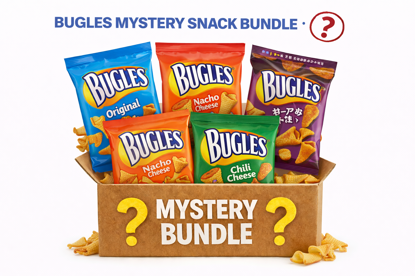 Bugles Mystery Snack Bundle — 4 Pack