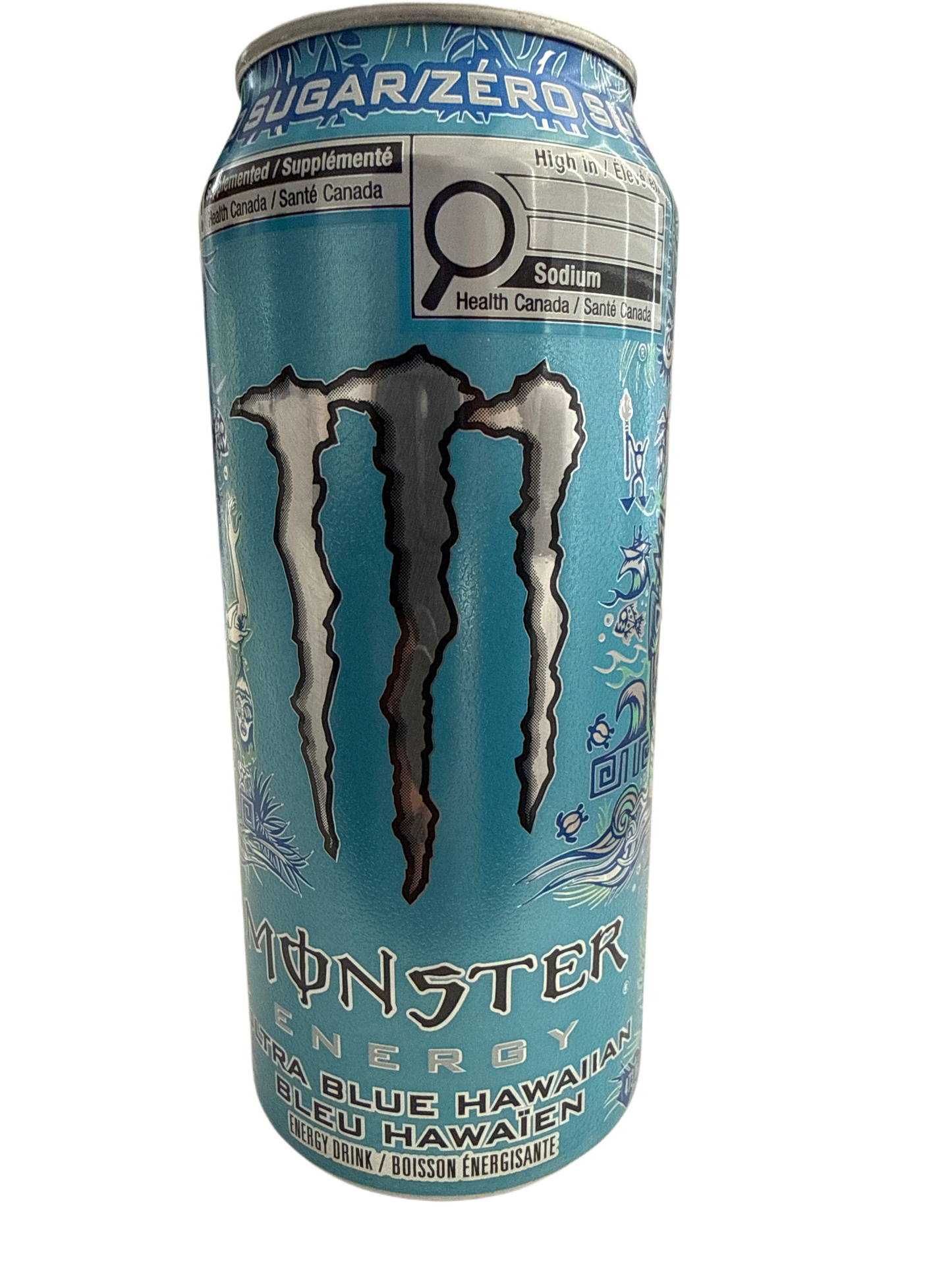 Monster Zero Energy Ultra Blue Hawaiian 473ML - Canadian Edition