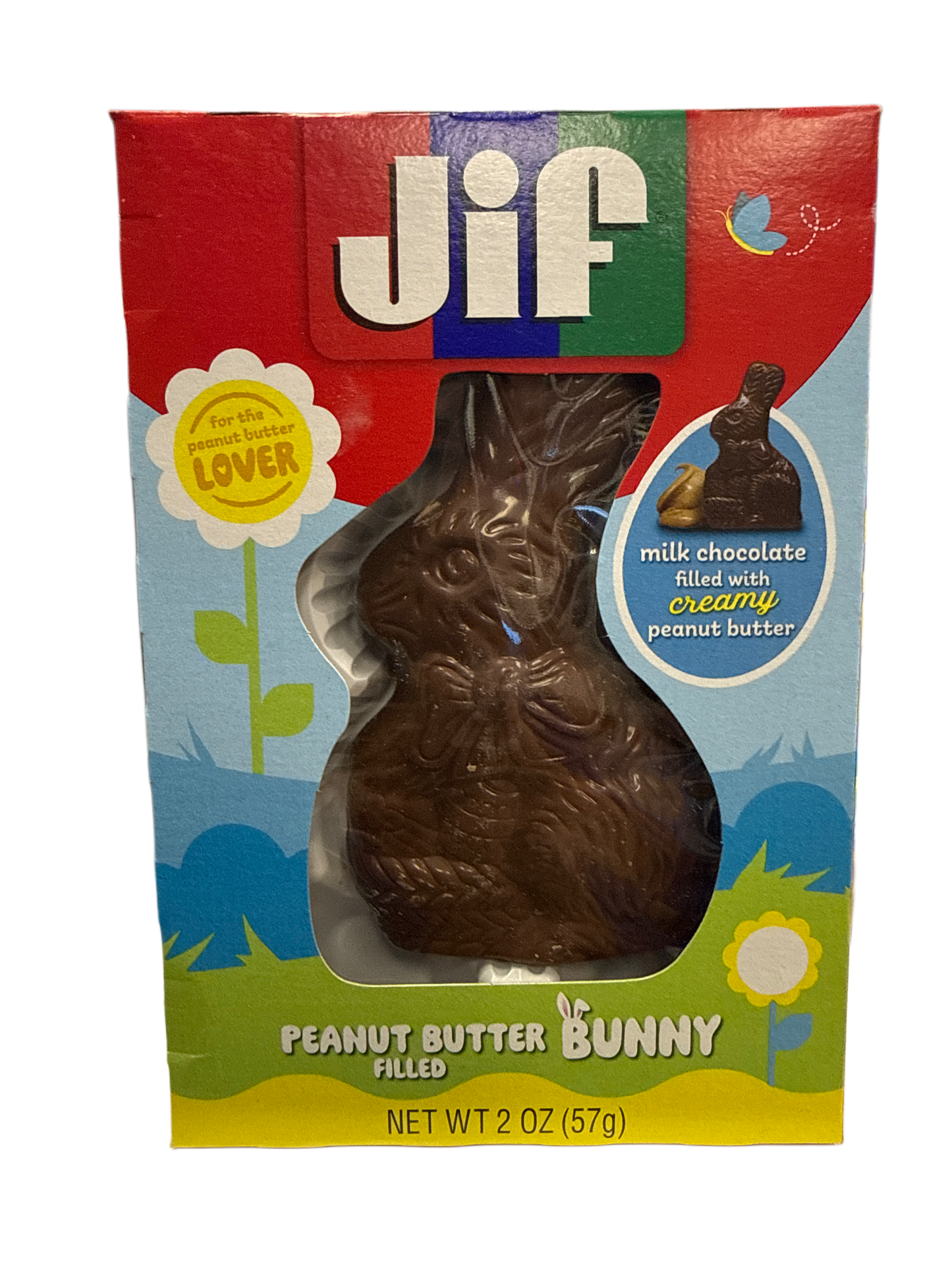 Jif Easter Chocolate Peanut Butter Bunny 57G - U.S Edition