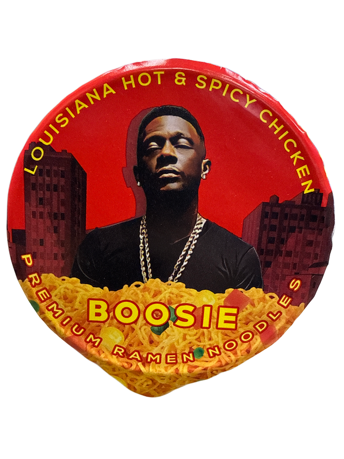 Rap Snacks Lil Boosie Louisiana Hot And Spicy Flavored Noodles 64G - U.S Edition