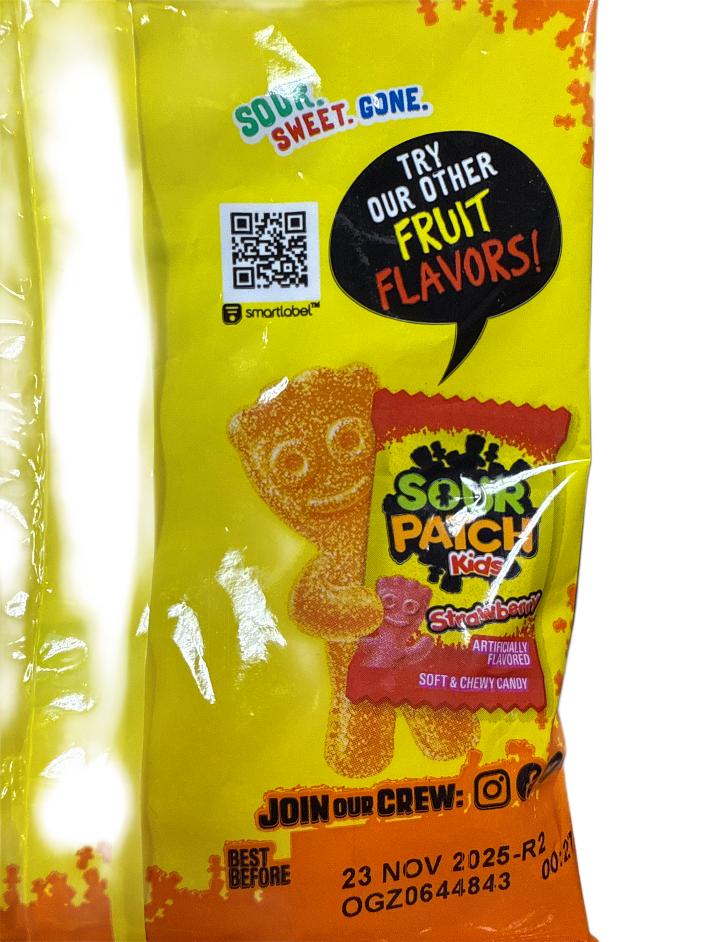 Sour Patch Kids Not So Sour Peach 101G - U.S Edition