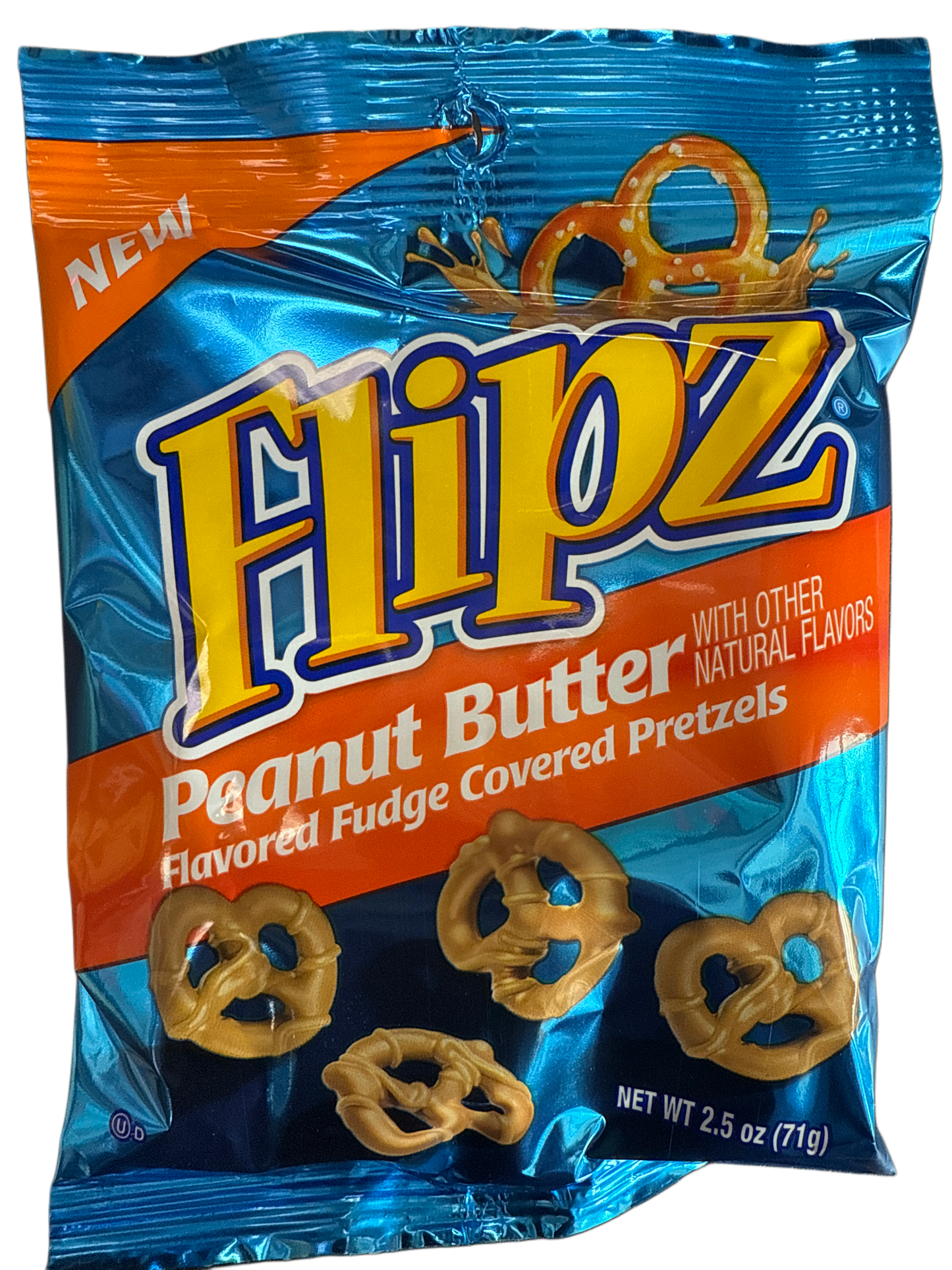 Flipz Peanut Butter Fudge Covered Pretzels 71G - U.S Edition