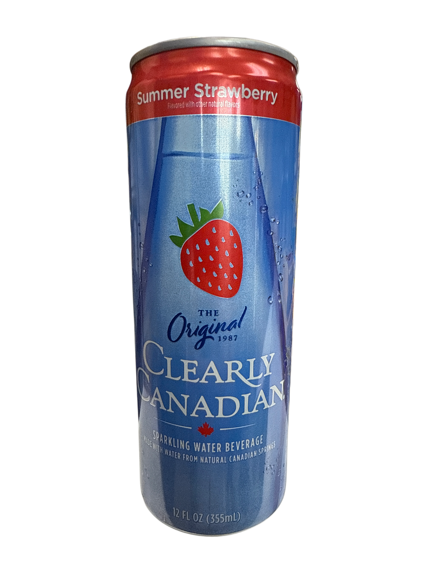 Clearly Canadian Summer Strawberry Flavour 355ML - Canadian Edition