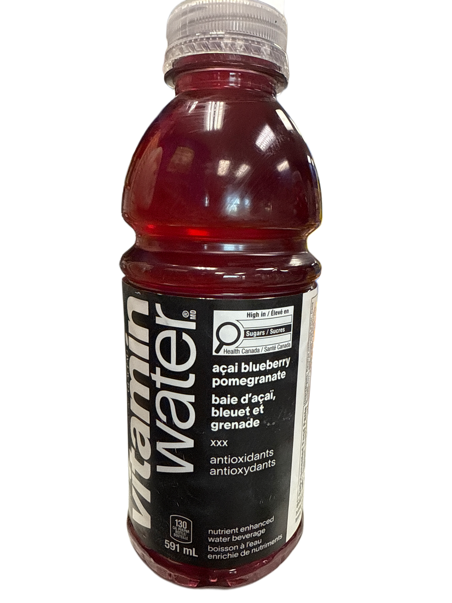 Vitamin Water Acai Blueberry Pomegranate Flavour 591ML - Canadian Edition