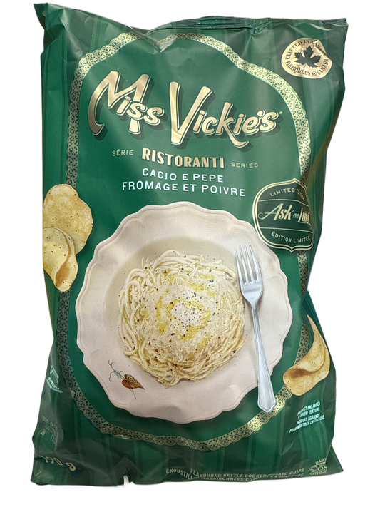 Miss Vickies Limited Edition Cacio E Pepe Flavour 190G - Canadian Edition
