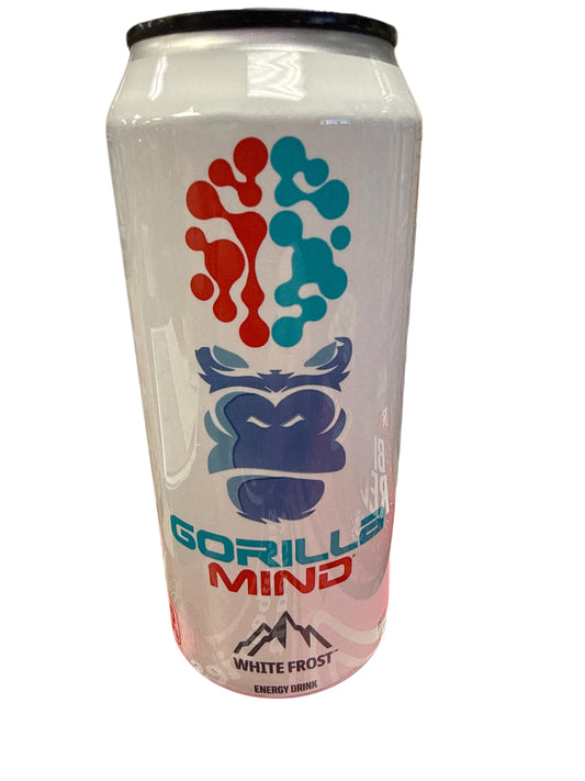 Gorilla Minds White Frost Energy Drink 473ML - International Edition
