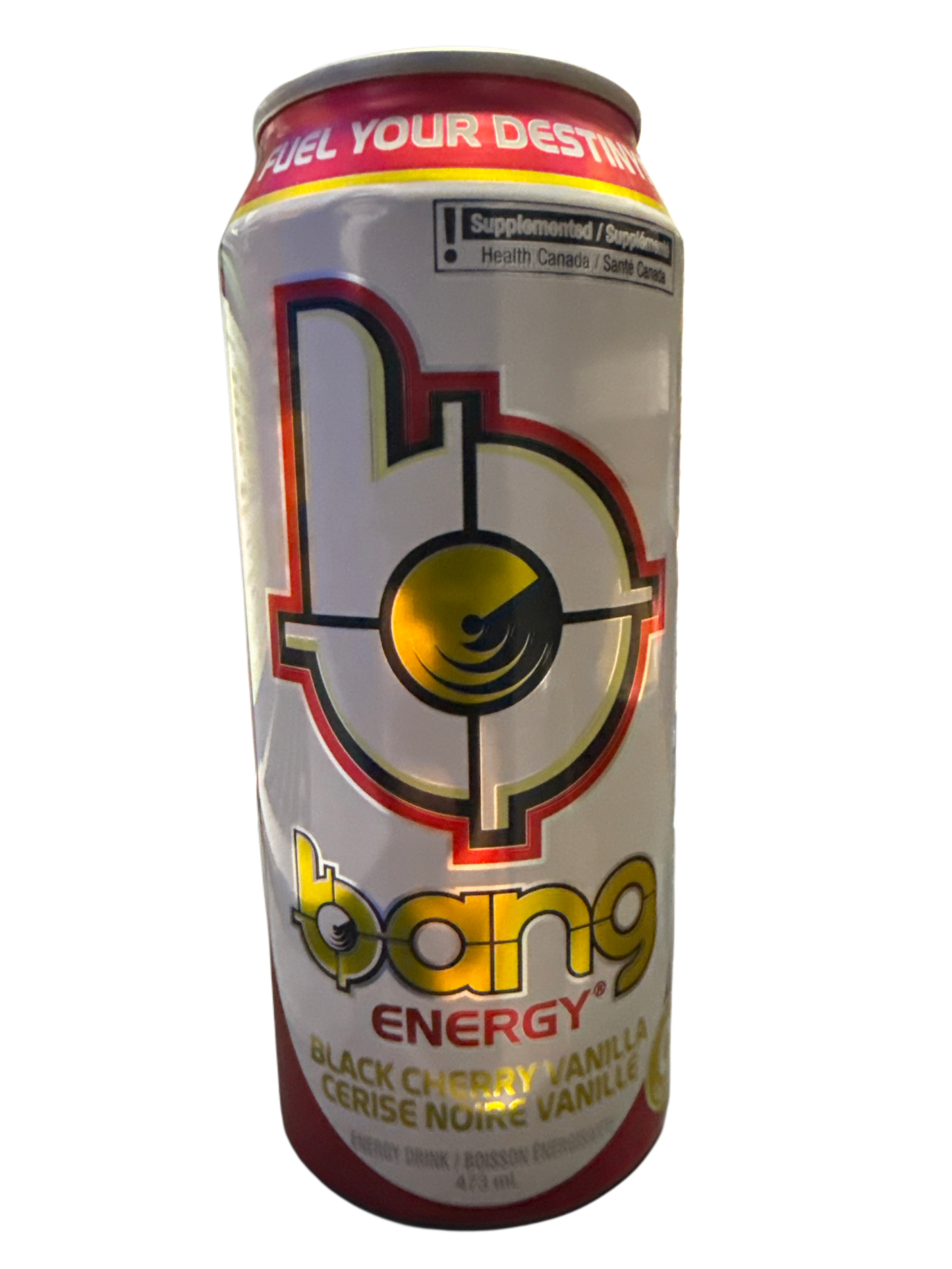 Bebida Energética Bang Zero Azúcar Cereza Negra Vainilla 473ML - Edición EE. UU.