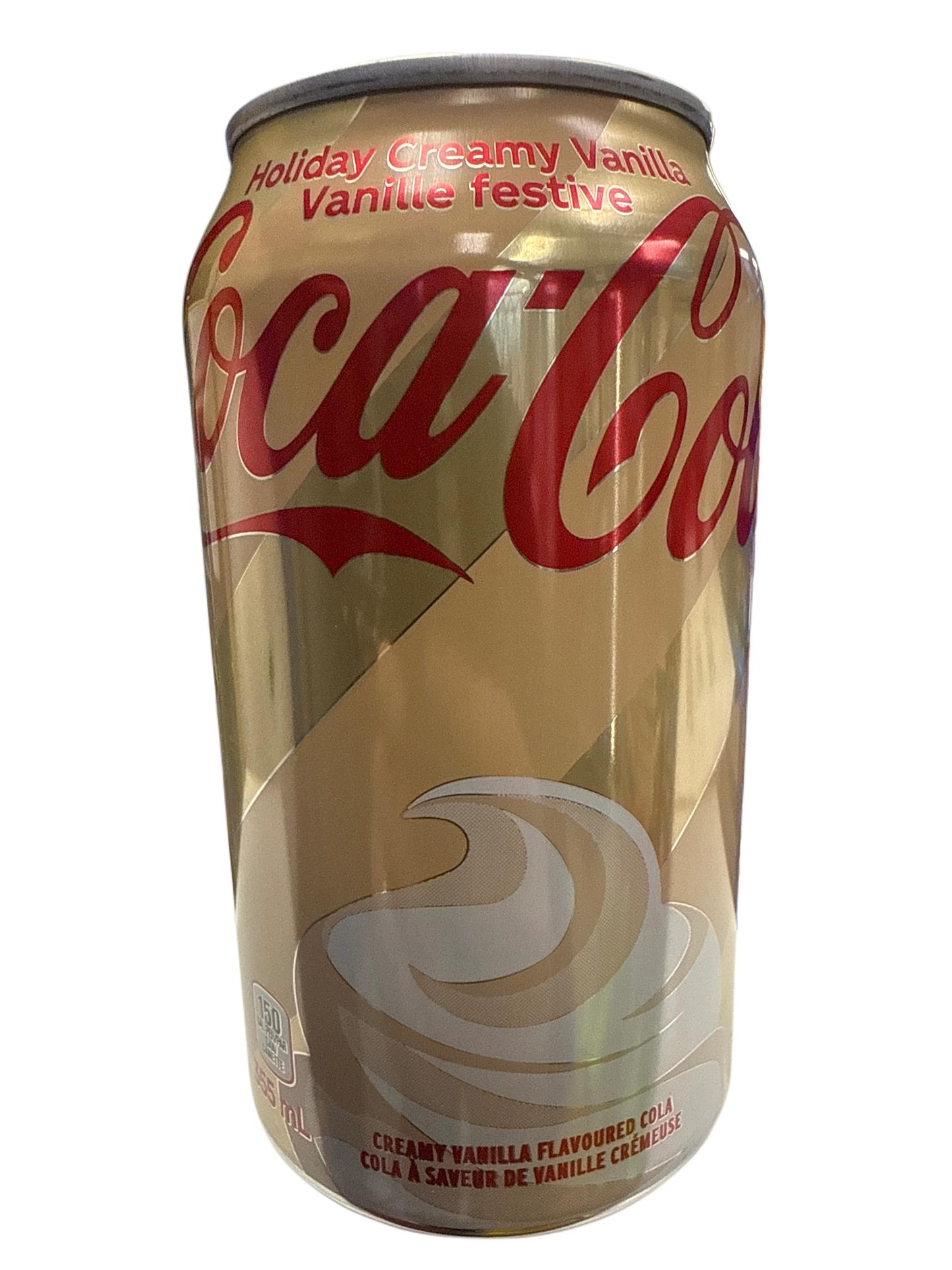 Coca Cola Feiertag Weihnachten Cremige Vanille Dose 355ML - Kanadische Ausgabe