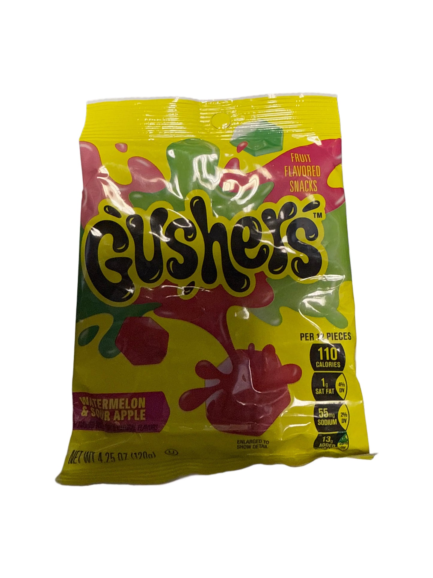 Gushers Watermelon And Sour Apple 120G - Canada