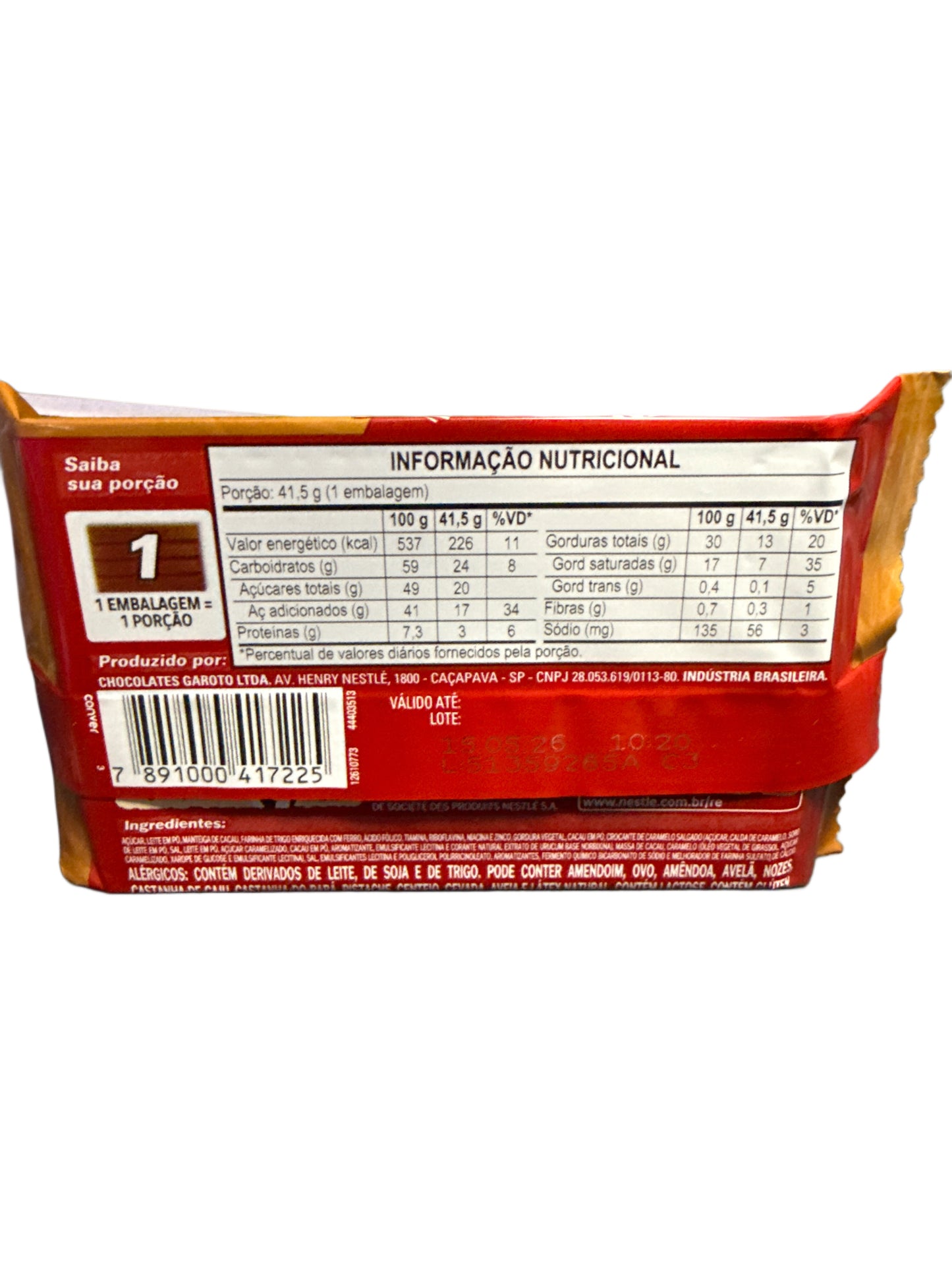 Kit Kat Salted Caramel Cheesecake 41.5G -Brazil Edition