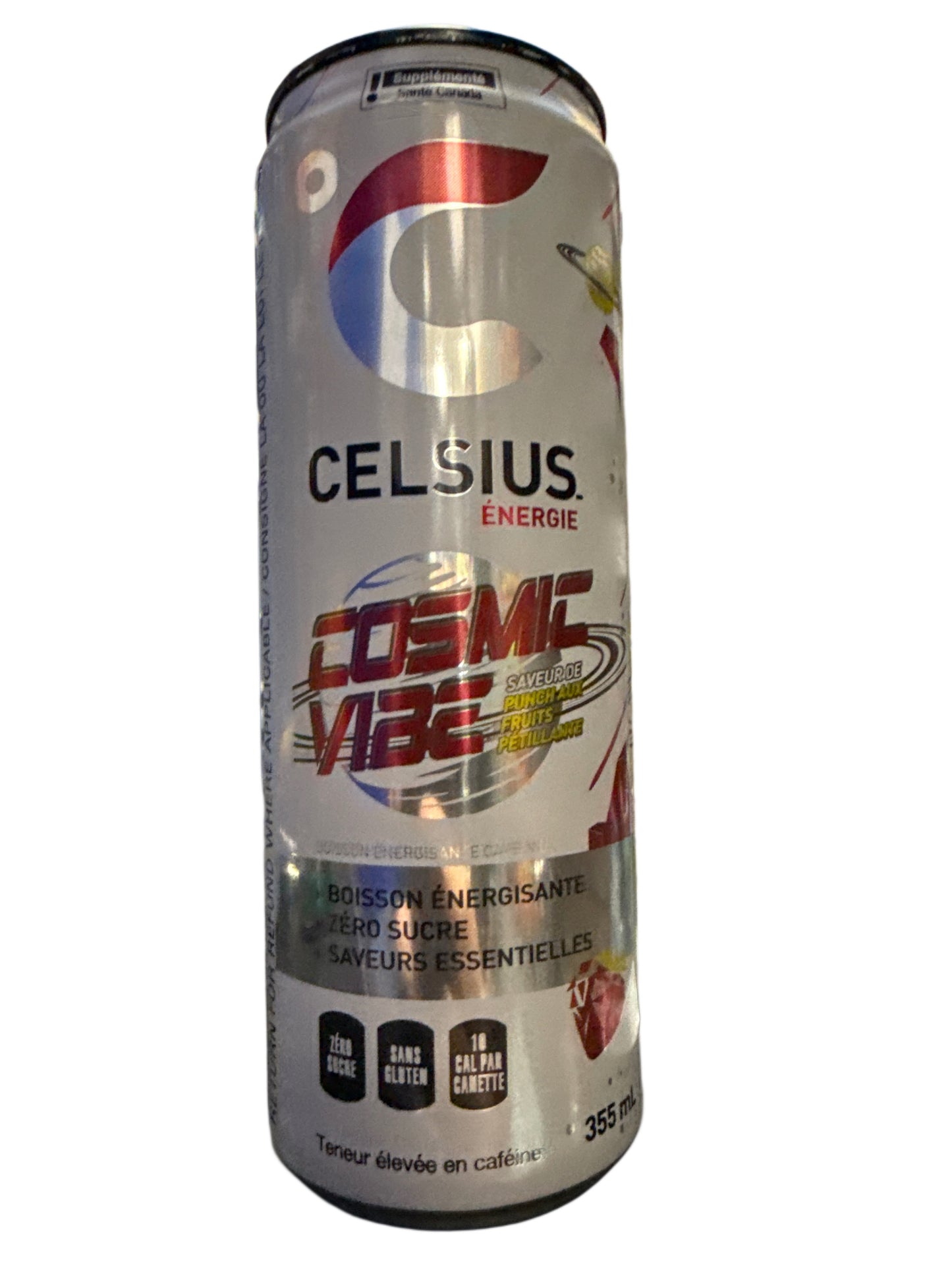 Celsius Zero Sugar Cosmic Vibe 355ML - U.S Edition