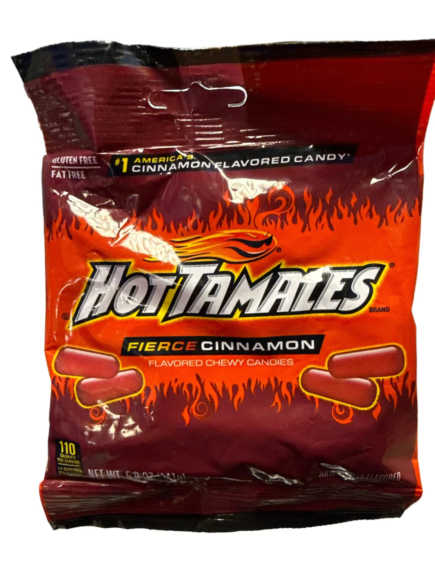 Hot Tamales Stark Kanel Smak 141G - U.S Utgåva