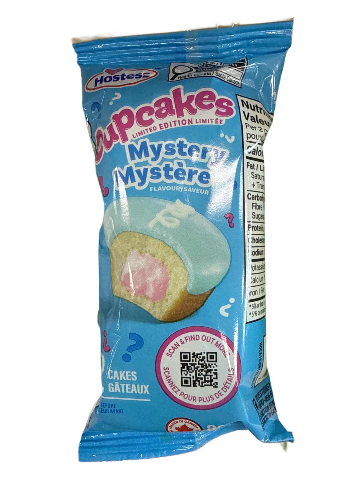 Hostess Mystery Flavoured Cupcakes 80G - Canadian Edition