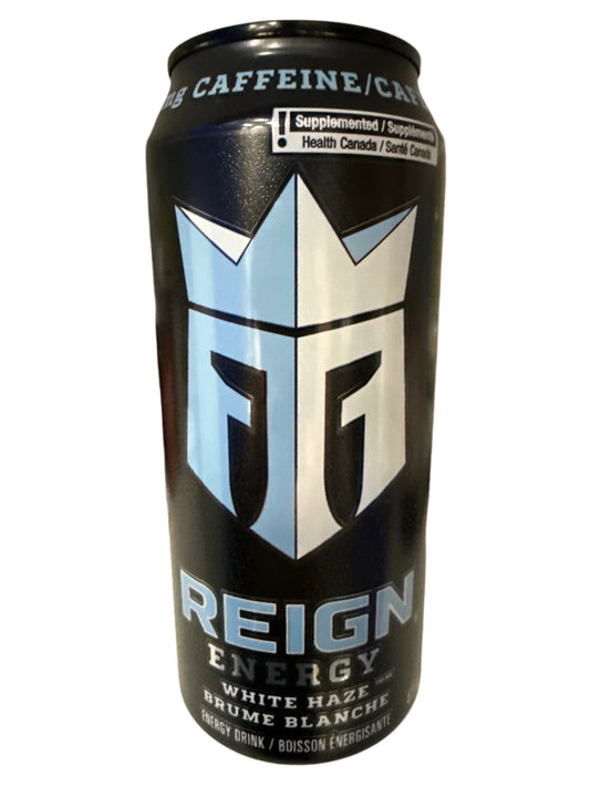 Reign White Haze Energy 473ML - Canadian Edition