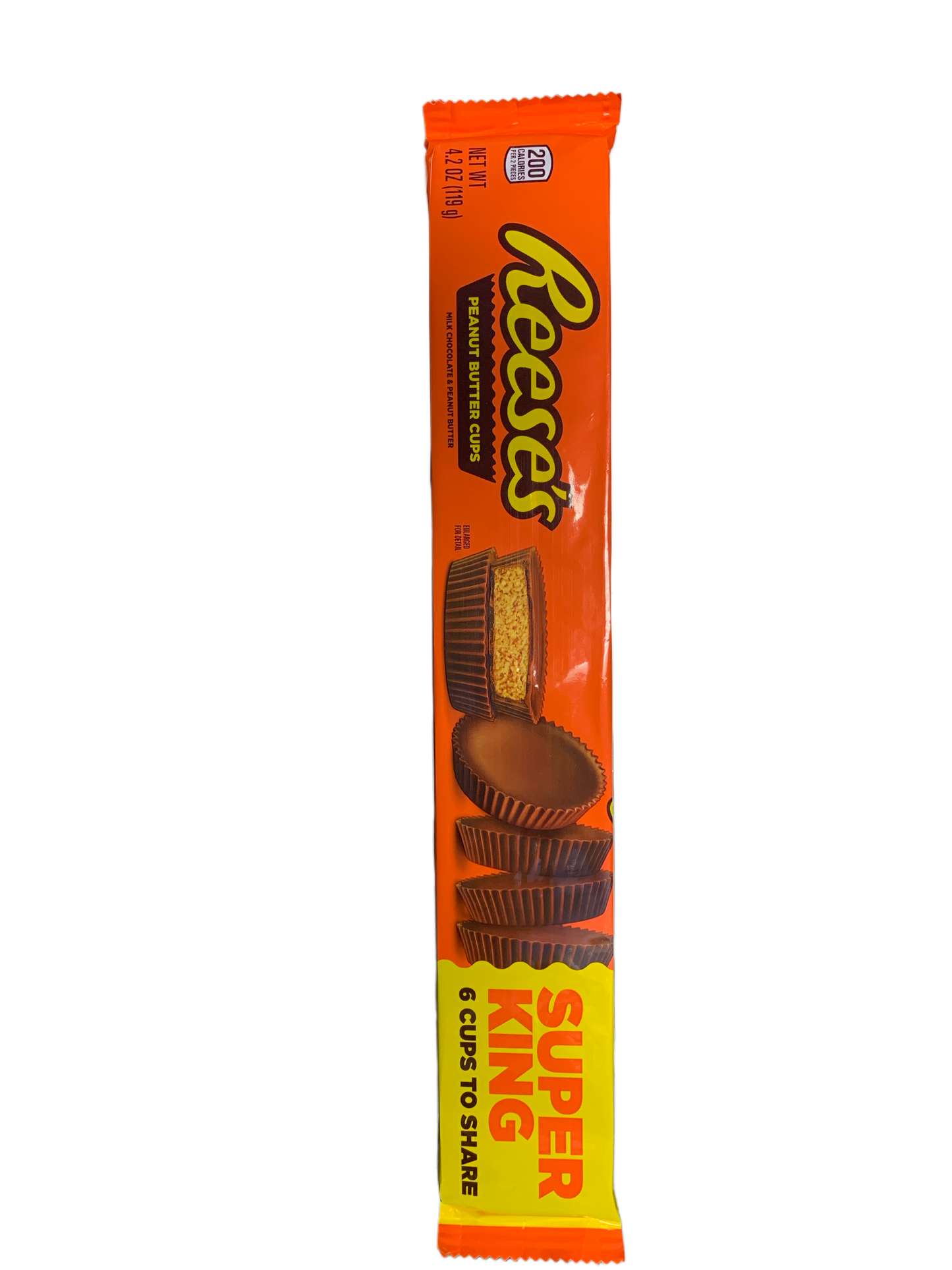 Reeses Peanut Butter Cups Super King Chocolate Bar 119G - U.S Edition