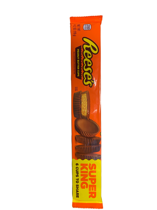 Reeses Peanut Butter Cups Super King Chocolate Bar 119G - U.S Edition