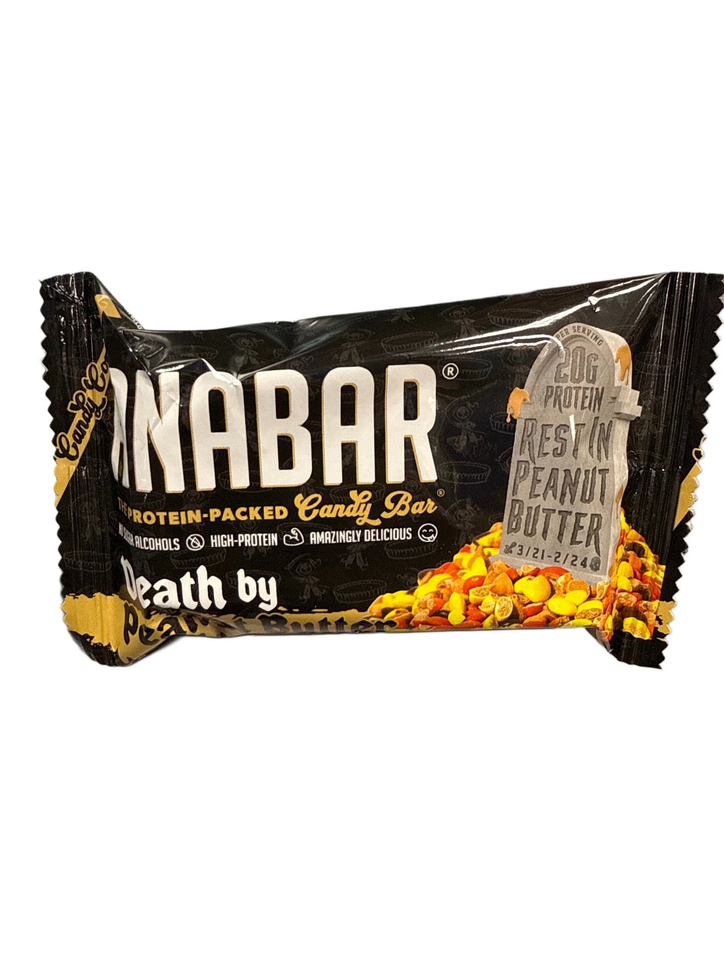 Anabar Death By Peanut Butter Protein Bar 68G - U.S Edition
