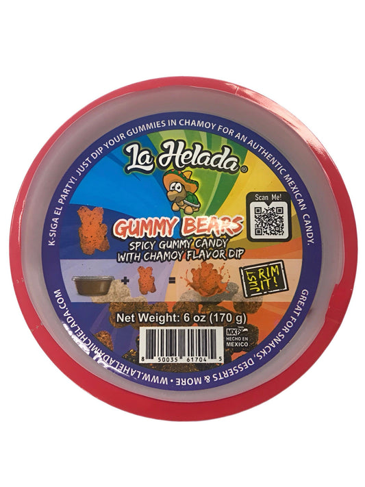 La Helada Spicy Gummy Bears Candy With Chamoy - Extreme Snacks