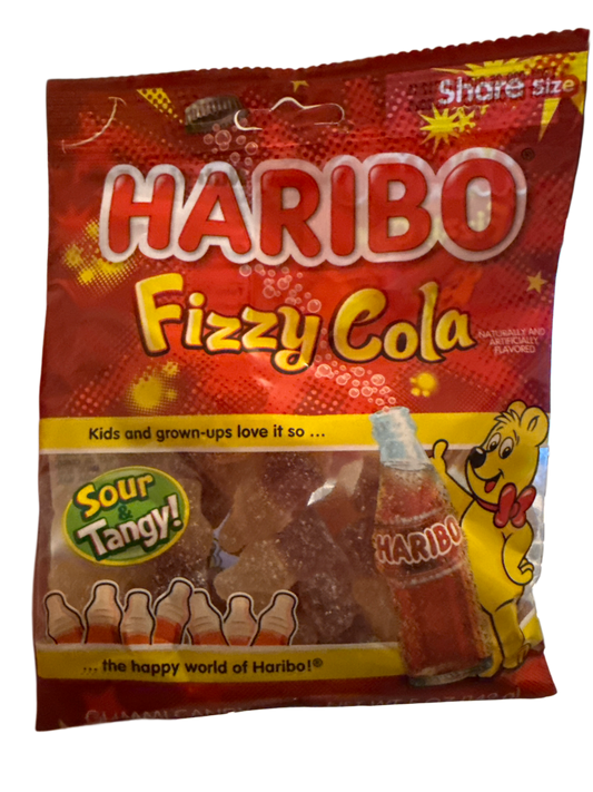 Haribo Fizzy Cola Gummy Candy 142G - Turkey Edition