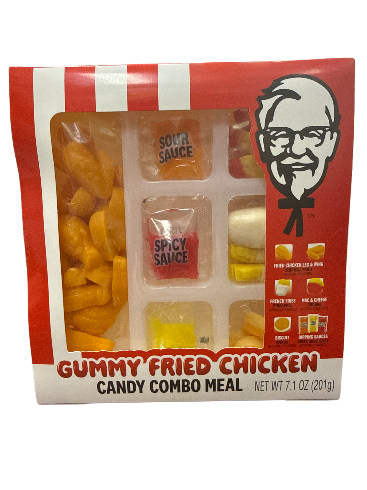 KFC Gummy Fried Chicken Gummy Candy 201G - U.S Edition