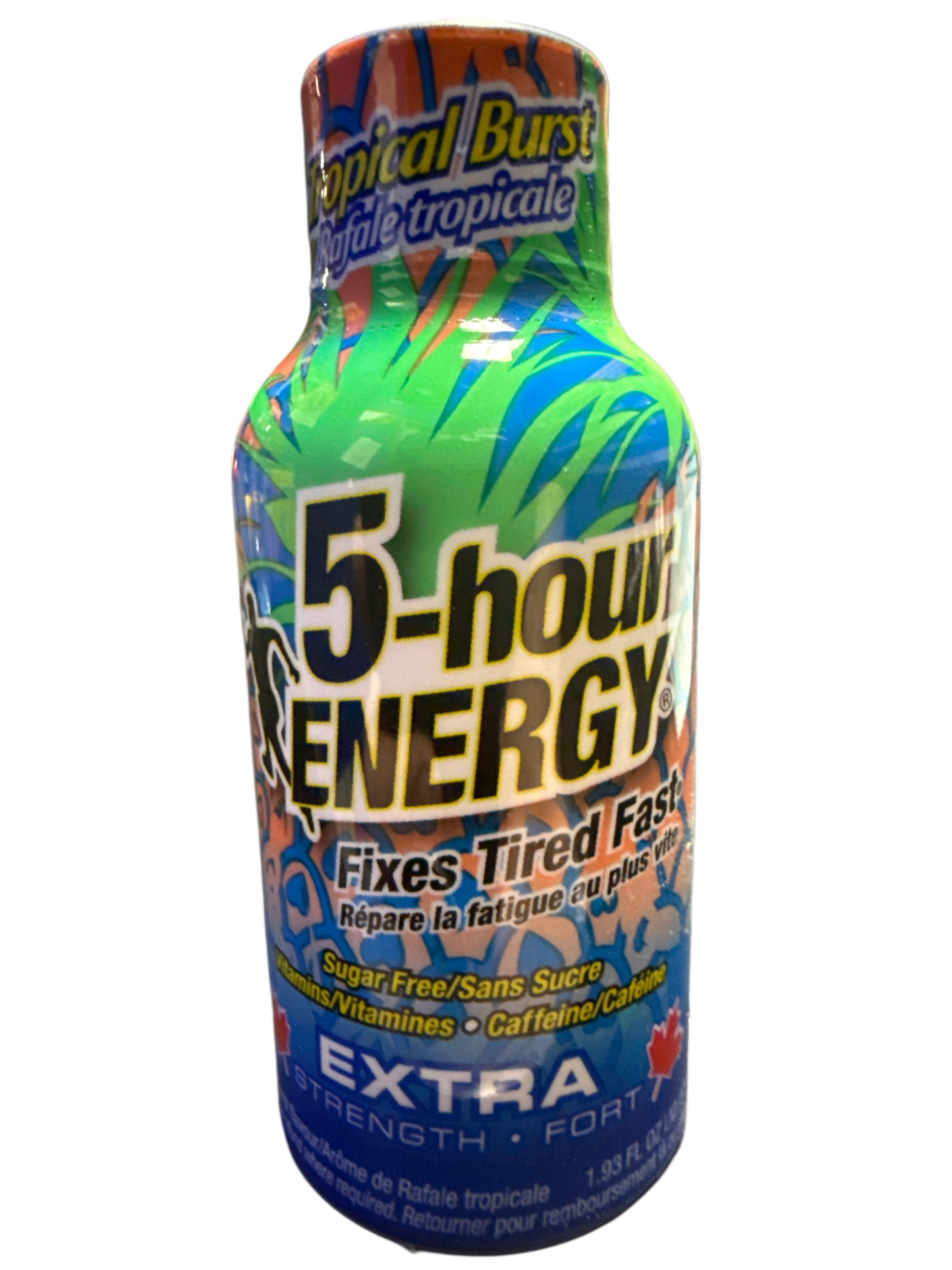 5 Hour Energy Extra Tropical Burst Flavor 57ML - U.S Edition