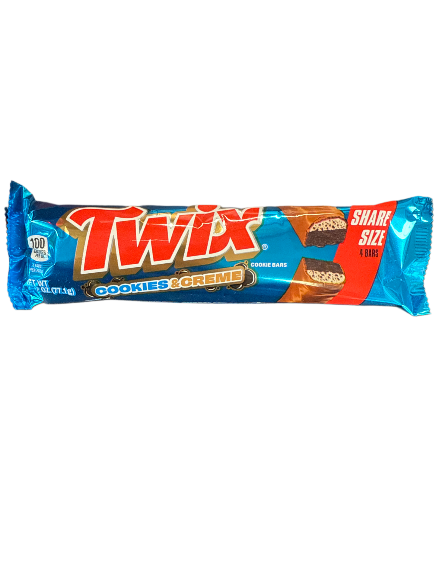 Twix Share Size Cookies And Cream 77.1G - U.S Edition