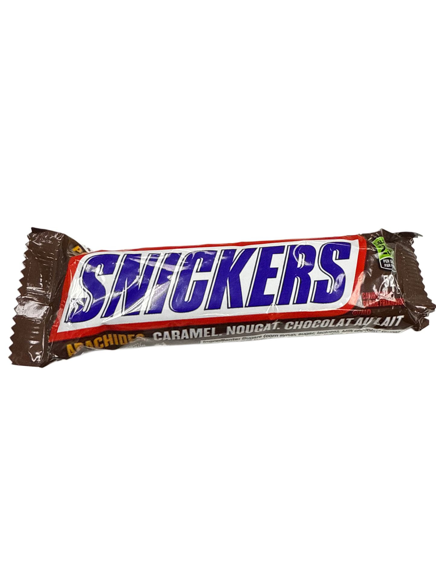 Snickers Chocolat Original 52G - Édition Canadienne